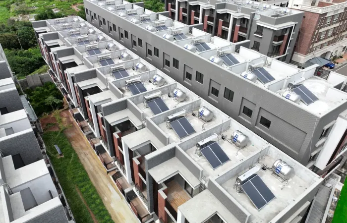 餘慶堂建設 TOP-348H 47台 太陽能熱水器安裝
